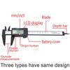 Measuring Tool Electronic Ruler LCD Gauge Micrometer Stainless Steel Digital Vernier Caliper