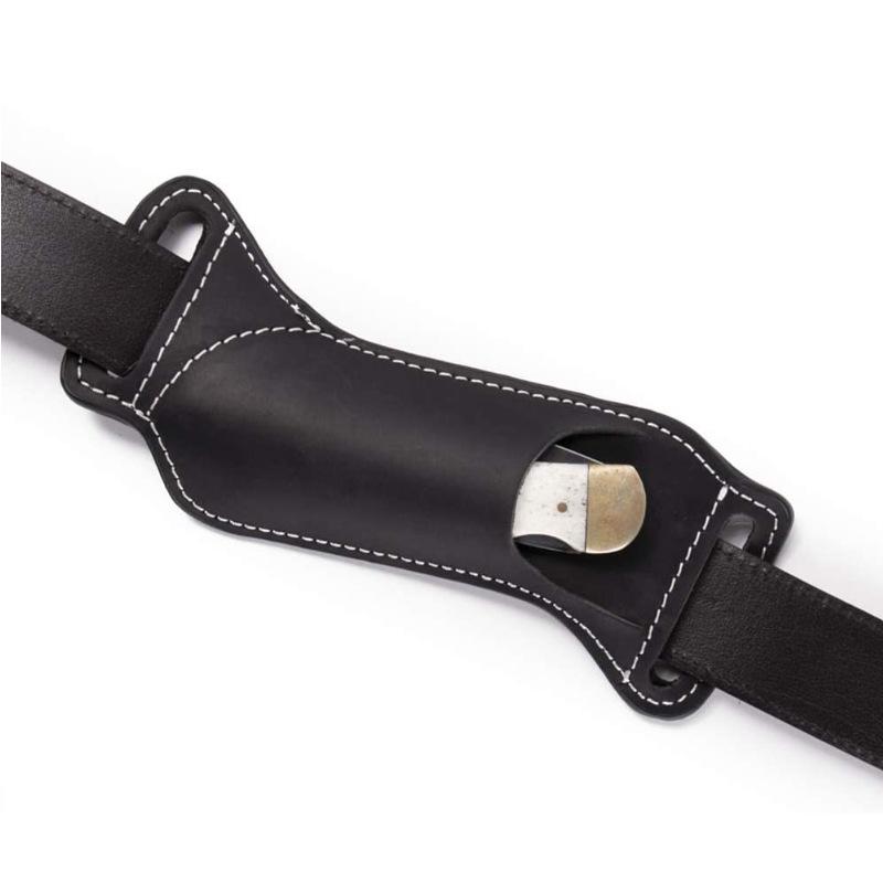 Кожаный складной нож для ремня, чехол для ножа, чехол для хранения ножей, защитный чехол, чехол для мультитула