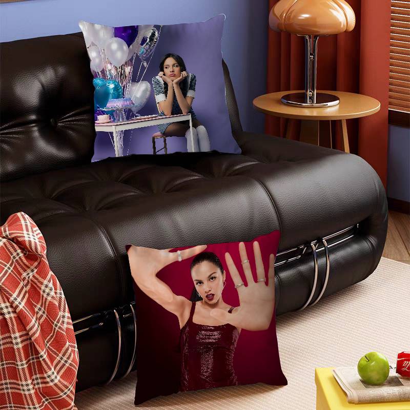 Singer O-Olivia Cool R-Rodrigo Pillowcase Toon Gift Cushion Cover Bedroom Home Sofa Chair Seat Decor Pillow Case