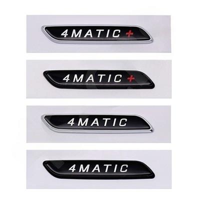 2 шт. 3D ABS 4Matic 4 Matic+ Буква Слово Эмблема 4Matic Логотип Крыла Автомобиля Наклейки Наклейки Задняя Дверь Багажника Шильдик Автоаксессуары