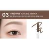 [Hello Kitty Black Edition] WAKEMAKE Natural Hard Brow Pencil #03 Natural Brown (1+1 Set)