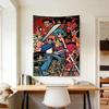 MultiSize SSSScott Pilgrim Vs The World Movie Tapestry Reusable Durable High Quality Flat Print Design for Home Room Decor