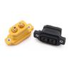 Amass XT90NE-F Gold-Plated High-Current Charging Plug for Lithium Batteries