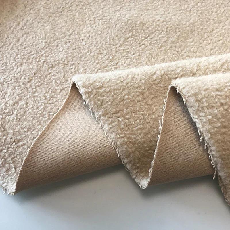 50x180cm Polar Fleece Fabric Warm Thicken Short Plush Fabric For Diy Sewing Coat Dress Sweatshirt Baby Clothes Clothing Fabric