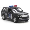 1/32 Rover Range Police Car High Simulation Alloy Car Model Open Door Boy Toy Pull Back Car Model E79
