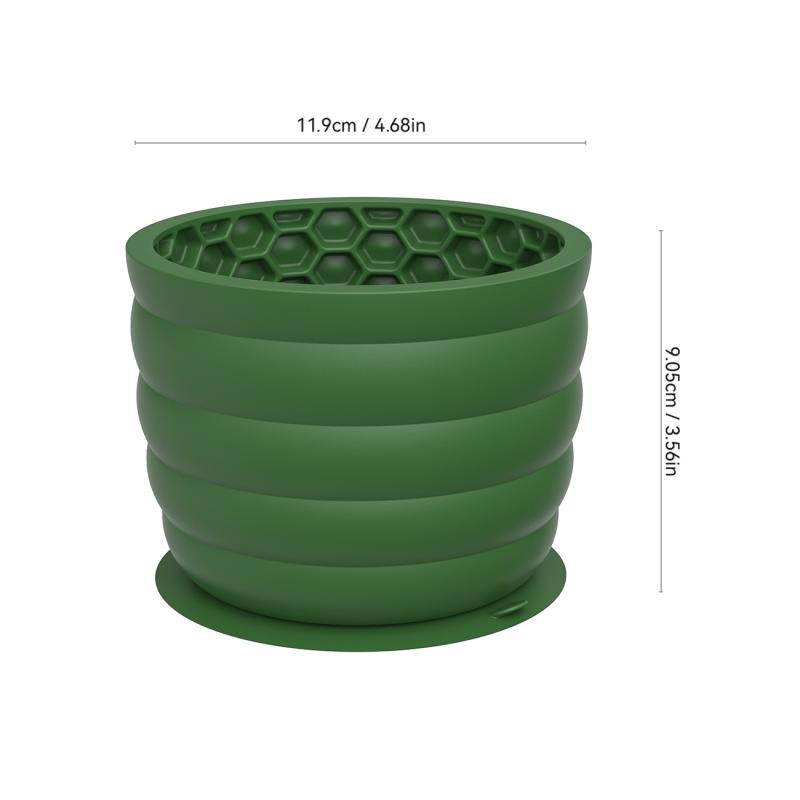 Силиконовая миска для медленного кормления для собак, чашка с присоской, противоскользящая конструкция, легко моется, против удушья, для щенков, медленная кормушка, товары для питомцев