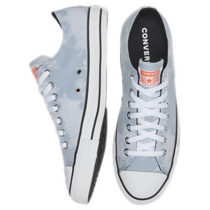 Converse Chuck Taylor All Star Ox Удобные и универсальные низкие эспадрильи Унисекс Синие и белые