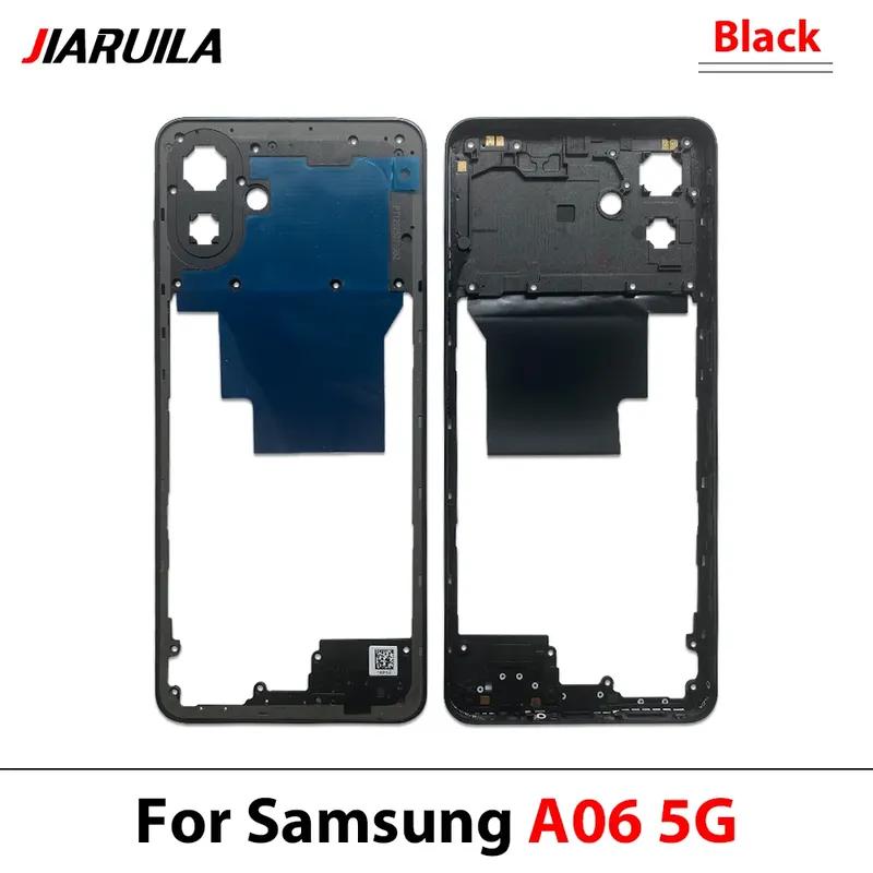 Новый Для Samsung A06 5G A16 5G A24 4G Средняя рамка Корпус Рамка Панель Задняя панель корпуса Запасная часть