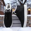 Men's Shoes Winter 2025 New High-top Thick-soled Heightening Casual Velvet Warm Board Shoes Male and Adolescent Sports Trend