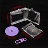 Blank Album Cd Case Keychain Pendant Mini Cd Player Keyring Peripheral Commemorative Album Key Holder Diy Bag Hanging Decoration