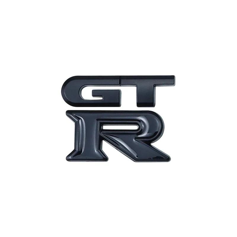 1 шт. Металлические наклейки с логотипом автомобиля GTR, наклейки R GT, шильдик для аксессуаров Nissan Nismo GT-R, R32, R33, R34, R35, 370Z
