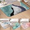 New Flannel Floor Mats Kitchen Absorbent Mat Bathroom Door Rugs Non Slip Foot Rug Living Room Quick Drying and Washable Carpets