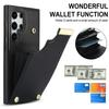 Кожаный чехол-кошелек с отделениями для карт для Samsung Galaxy S21 S23 FE S25 S24 S22 Ultra Plus A15 A54 A35 A55 A36 A56 A26