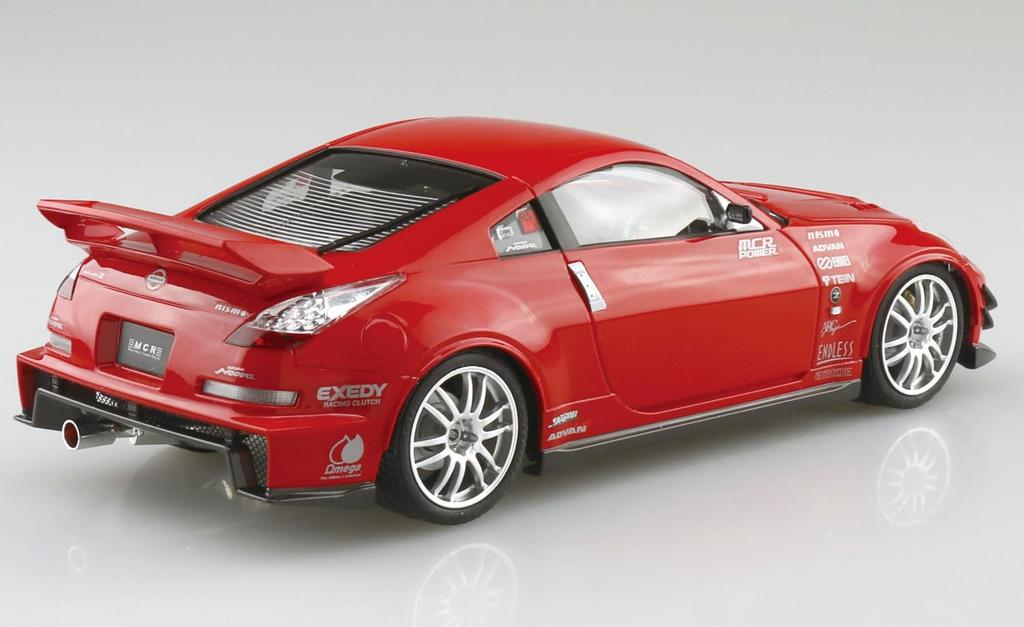 Aoshima Bunka Kyozaisha The Tuned Car Series Nissan MCR Z33 Fairlady Z Plastic Model 1/24 No.68 '05 (Car)