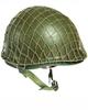 At the Front M1 WWII US Army Replica with Authentic with Green Helmet, Parts, Net,