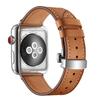 Ремешок для часов Apple Watch Ремешок из натуральной кожи Apple Watch 7 6 5 4 3 2 1 SE 45 мм 41 мм Ремешок с застежкой-бабочкой для iWatch 44/40 мм 42 38