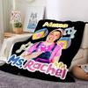 Custom Name Ms. Rachel Theme Printed Blanket - Perfect for Couch, Bed, Travel & Outdoor Use | Machine Washable, Cozy & Durable.