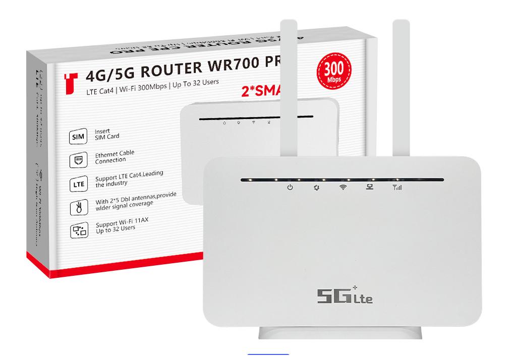 Беспроводной SIM-роутер 4G/5G LTE & WiFi6 для России