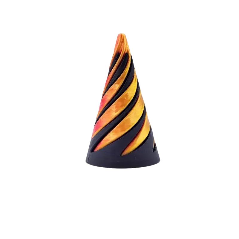 3D-печатные игрушки-вертушки с винтом, игрушки для снятия стресса, сенсорные игрушки, скульптура «Пирамидальный проход», спиральный конус, фиджет-игрушки для детей и взрослых