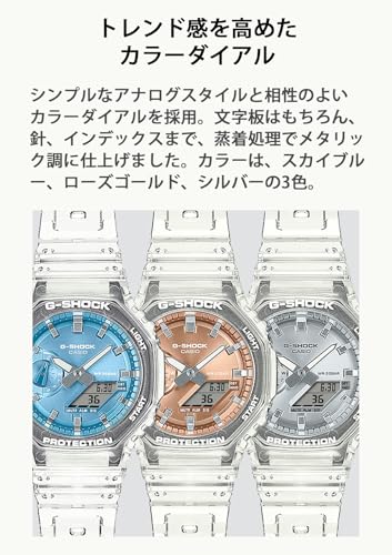 Часы Casio G-Shock (GA-2100BM-7A2JF) Мужской яркий металлический циферблат (Официальный японский продукт) чистый