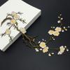 Plum Blossom Flower Applique Clothing Embroidery Patch Fabric Sticker Iron On Patch DIY Craft Repair Clothes Sewing Accessories