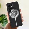 Dandelion Soft Case For Samsung Galaxy S21 S22 S23 S24 S25 Ultra S9 S10 Plus S20 FE S24 FE Phone Cover