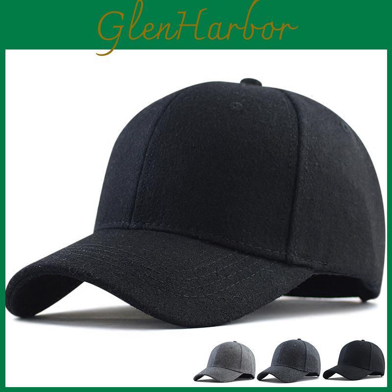 Snapback Fashion Baseball Cap Woman Hip Hop Hat Men Wool Trucker Hats