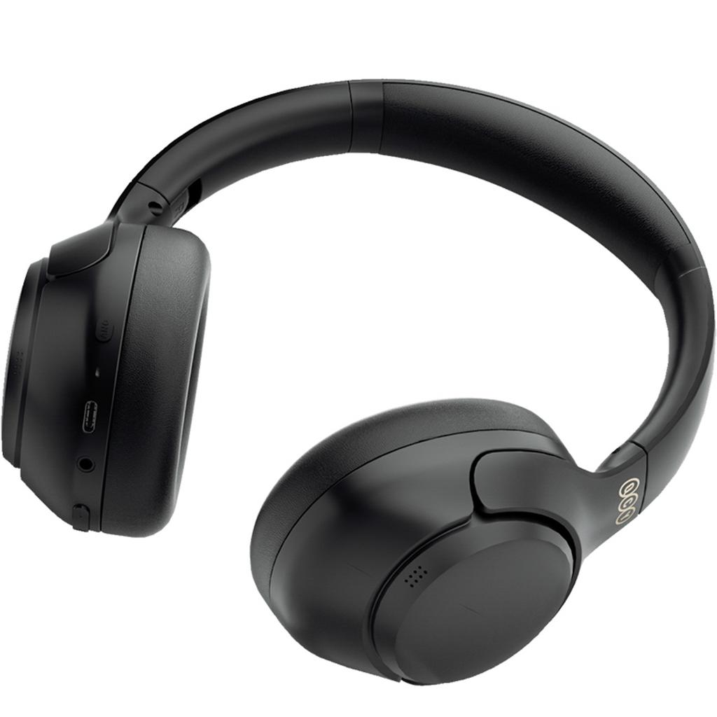 Słuchawki bezprzewodowe nauszne H3 ANC Bluetooth - czarne