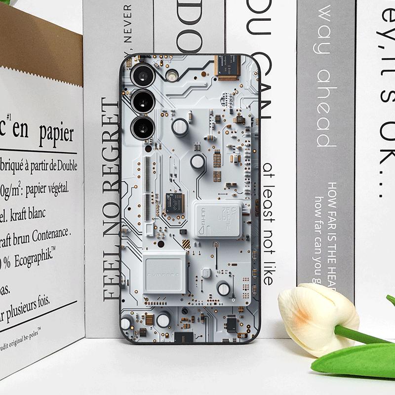 Чехол для телефона с 2D-рисунком под печатную плату для Samsung Galaxy A56 A42 A14 A55 A16 A54 A36 A53 A52 A51 A50 A15 5G Мягкие чехлы