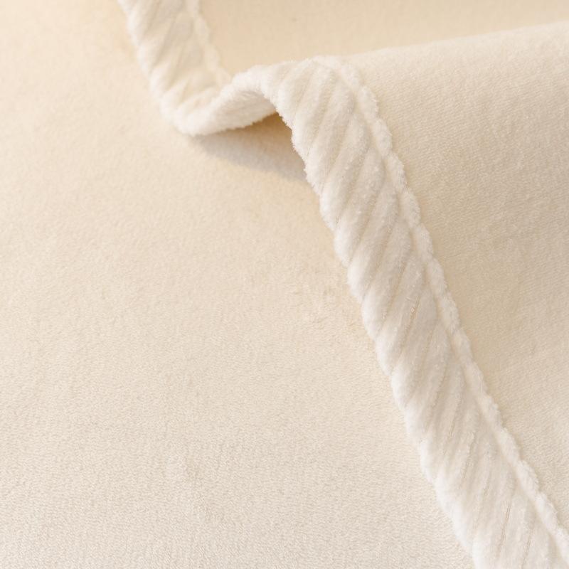 New Milk Fleece Sofa Cushion Autumn And Winter Plush Cartoon Seat Cushion Fixed Non-Slip Sofa Cover Winter Cover