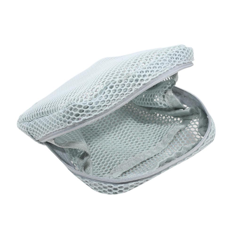 Портативная сетчатая косметичка для губной помады, сумка для хранения ключей, квадратный кошелек на молнии карамельного цвета, держатель для гигиенических салфеток