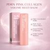 PDRN Pink Collagen Plumping Lip Balm 10g, Multi-Effect Hydration Nourishes & Reduces Lip Lines