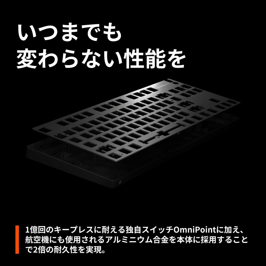 Обои Игровая клавиатура SteelSeries Без цифрового блока Apex 9 TKL JP Проводная Японская раскладка Оптические переключатели OptiPoint Регулируемая точка срабатывания Высокая