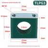 Stainless Steel TLPG3 Lightweight Plastic DIN3015 Hydraulic Pipe Clamp