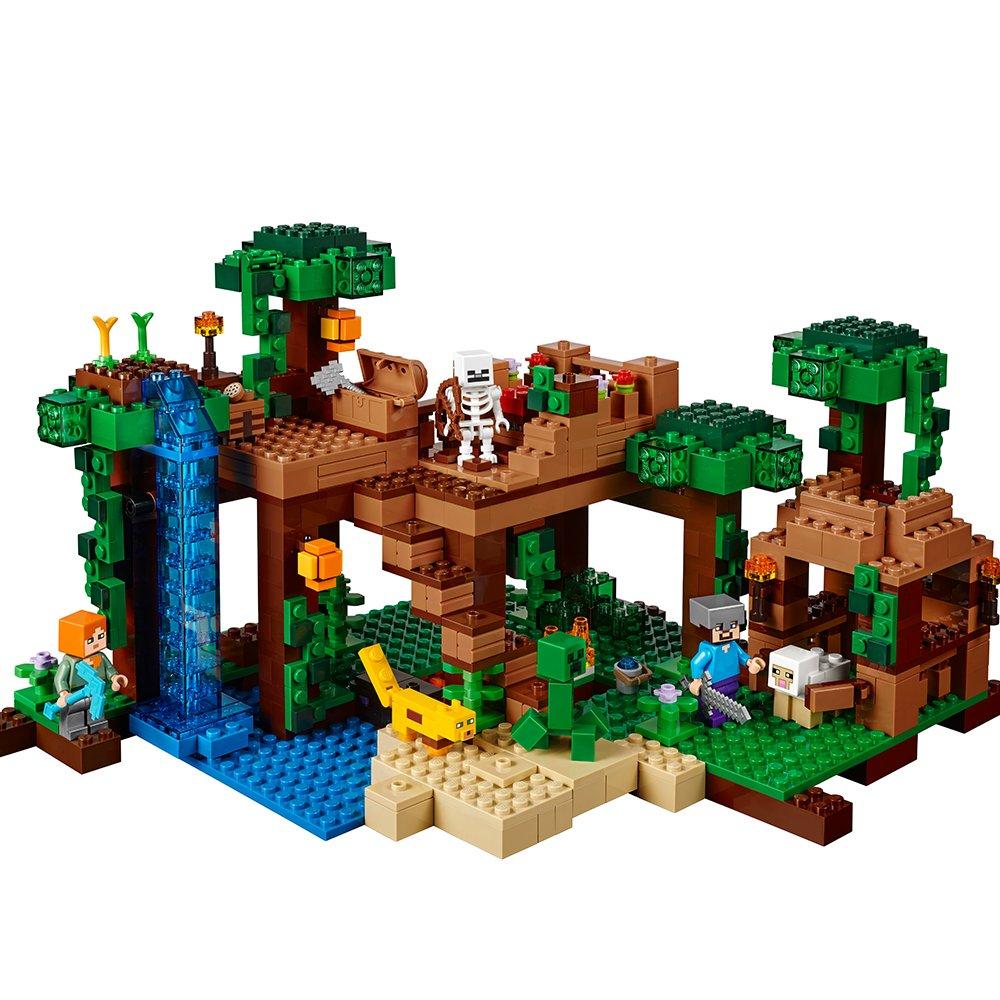 Импортированный LEGO Minecraft LEGO Minecraft Дом на дереве в джунглях 21125 [Предмет]