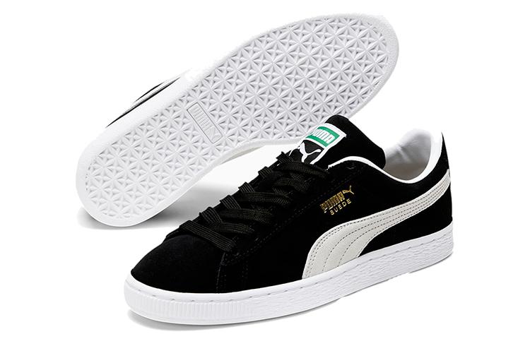 Puma Замша Классика Xxi Черно-белый Женские 381410-01