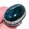 Moss Agate Handmade 925 Sterling Silver Gift Jewelry Ring Size 10 A8W91