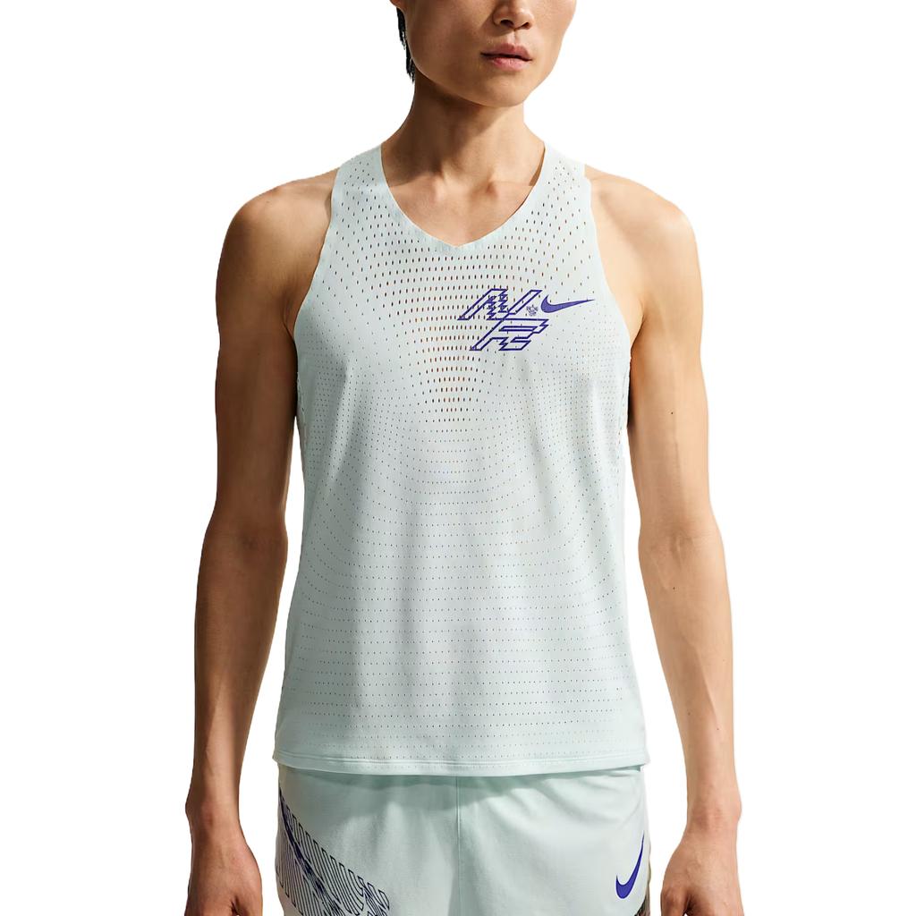 Nike SS26 Aeroswift Быстросохнущая Дышащая Приталенная Майка для Бега Мужские топы IH6940-394
