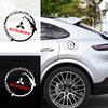 1Pcs Car Fuel Tank Cap Stickers Vinyl Fashion Decoration Decals For Mitsubishi ASX Lancer Pajero Outlander L200 Lancer EX Pajero