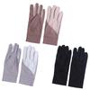 Ice Silk Thin Sunscreen Gloves Elastic Cycling Driving Gloves Running Sports