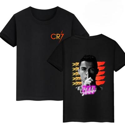 Новое поступление Мужская одежда Футболка Homme Графические футболки Мужская футболка для мужчин Ropa Hombre Роналду Двусторонняя печать 71071