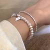 S925 Sterling Silver Freshwater Pearl Bracelet 