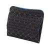 Indenya Inden Wallet Coin Purse Deerskin Takane Fuji Pattern Black Background X Black Lacquer Mt. 2802-01
