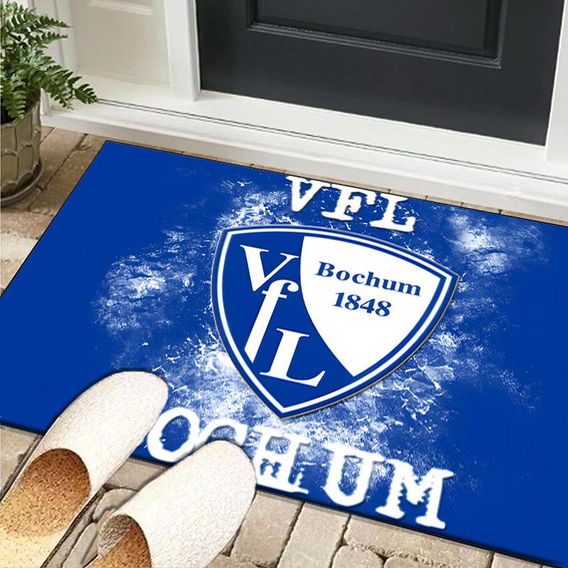 1PC rug Bochum Crest Carpet, Chair Rug,Area Rug for Office Bedroom living rooms bedroom, Doormat decor Christmas fan gifts