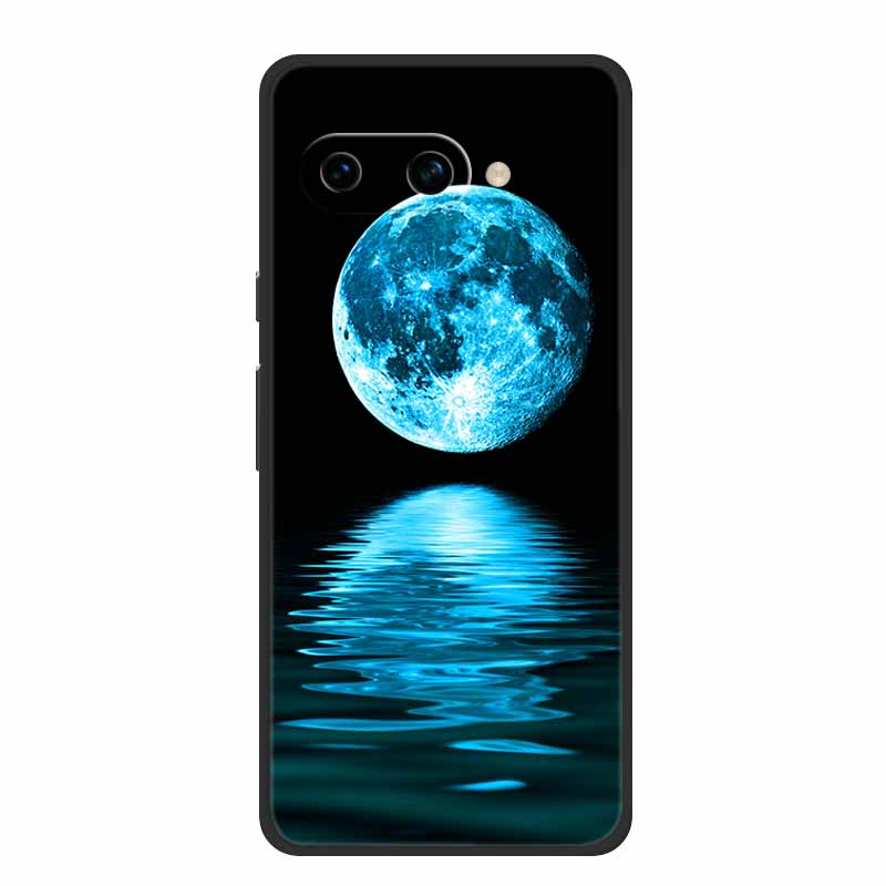 Для Google Pixel 9A Задняя крышка Чехол 9 A Чехол для телефона Черный Силиконовый Мягкий Coque Для Google Pixel 9a Чехол для телефона 6.3" Funda Оболочка