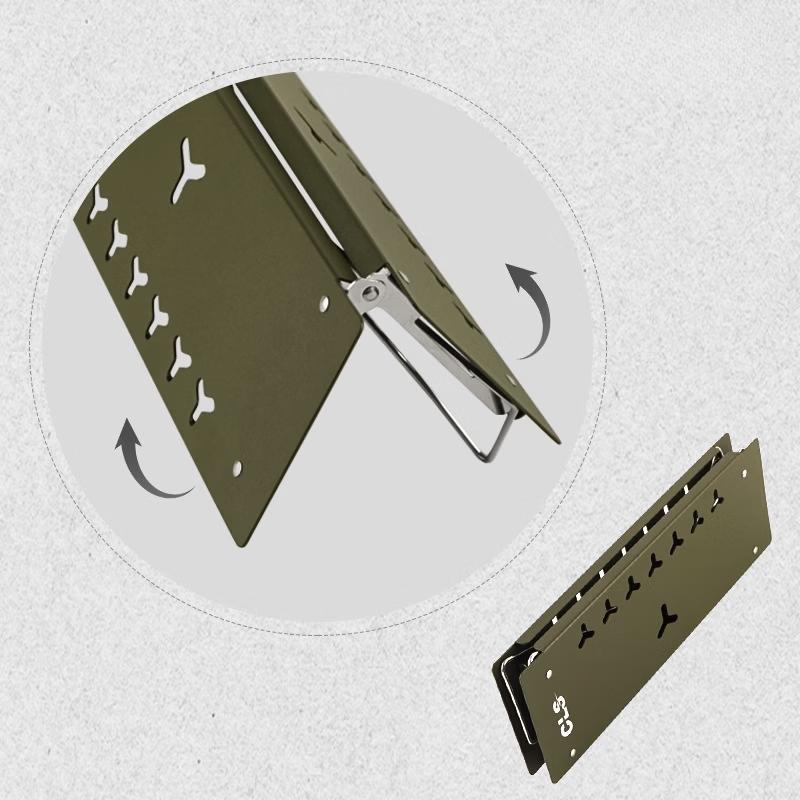 ZISIZ Portable Aluminum Folding Outdoor Table