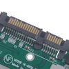 Half Height Msata Mini Pcie Ssd To 2.5'' Sata3 6.0Gps Adapter Converter Card