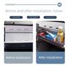 Для Leapmotor B10 2025 2026 Силиконовый автомобильный ящик для хранения Расширяемый ящик для хранения на стороне пассажира Маленький столик Аксессуары для интерьера автомобиля