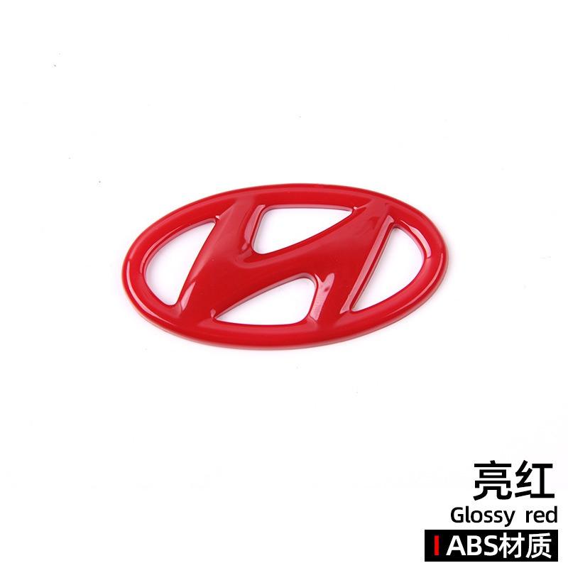 Wdjnt5 Стиль автомобиля ABS Наклейка на центр руля автомобиля Для Hyundai Tucson SANTAFE SONATA ACCENT Elantra Значок Эмблема Наклейка Аксессуар