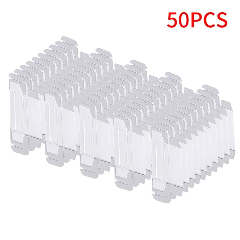 10/20/30/50 шт., прозрачные коробки из ПВХ, игрушечная модель автомобиля, пылезащитный ящик для хранения, пластиковый защитный контейнер, аксессуары